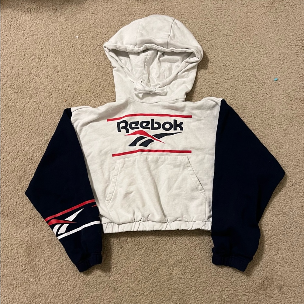 Reebok cropped hoodie